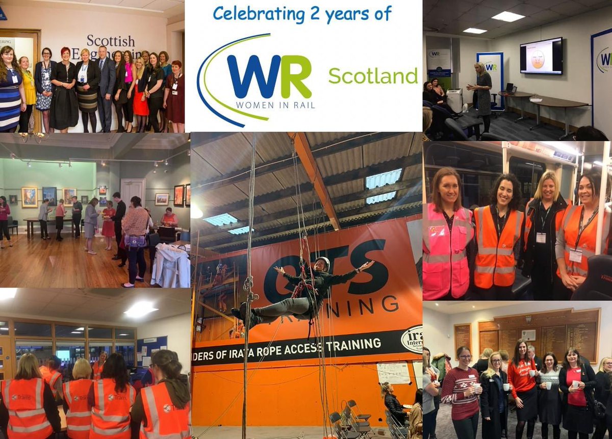 Tomorrow marks the 2 year anniversary of Women in Rail Scotland! We hosted our launch event at <a href="/ScotEngineering/">Scottish Engineering</a> on the 23rd May 2018 and since then, we have grown to 212 members across Scotland! A fantastic achievement - thanks to our members for all the support!