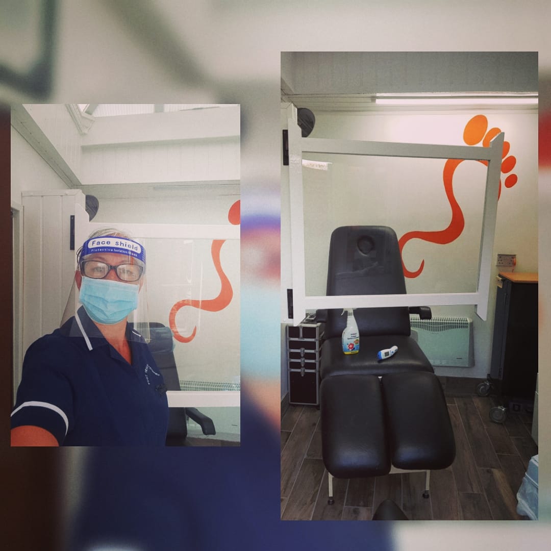 Bodyandsolecli1's tweet image. This is how the  new 'normal' looks 👀...( minus the apron )
Temperature taken prior to treatment, strict protocol being followed as per guidelines.
Hopefully routine appointments will be back soon!!
#bodyandsoleclinic
#wolverhampton
#wellbeing