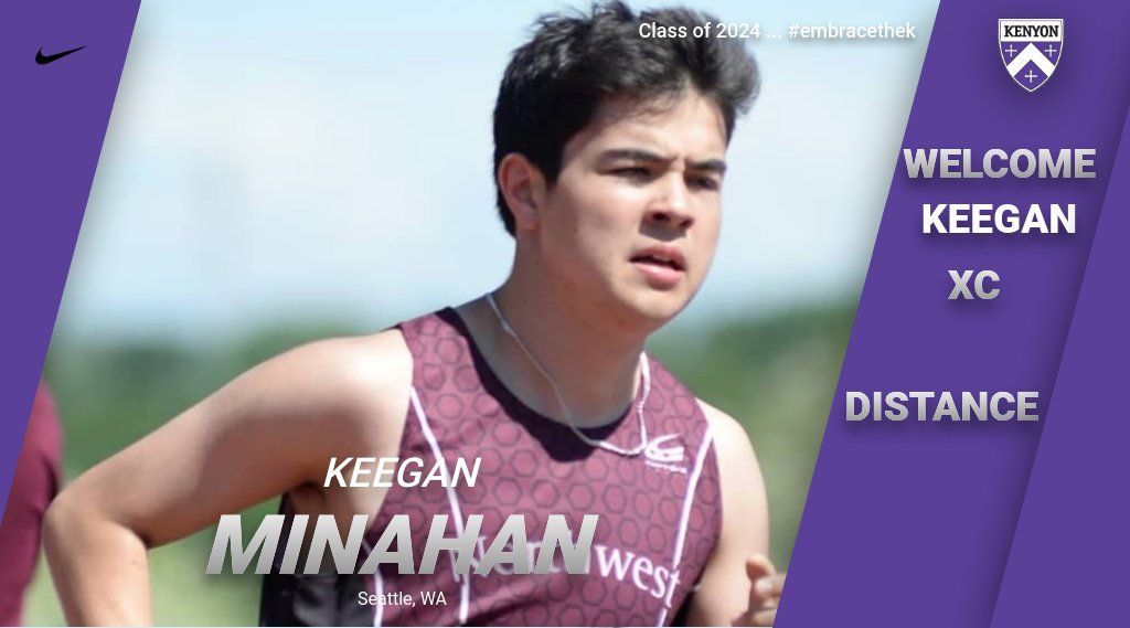 kenyonxctf's tweet photo. Welcome to the family Keegan!
.
.
#classof2024 #embracethek #kcxc #kctf https://t.co/2FvJxD8Fcp