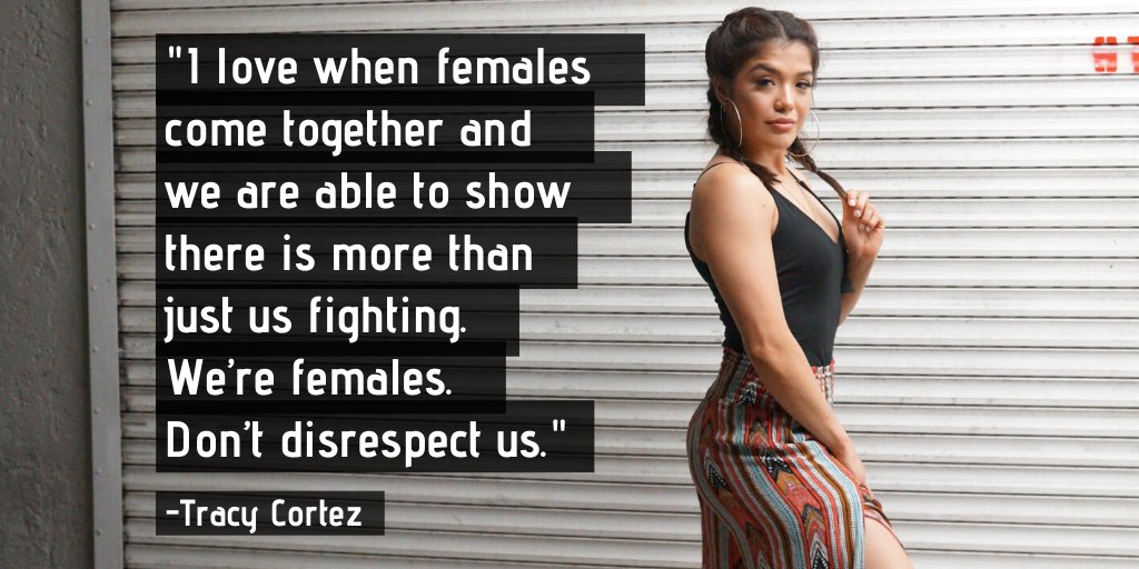 It was an honor to interview #UFC fighter <a href="/TracyCortezmma/">Tracy Cortez’s ERA</a>. She embodies resiliency and I am so excited to give you all a glimpse at the woman beyond the fighter. Stay tuned for details! #TheAmyHeartShow
