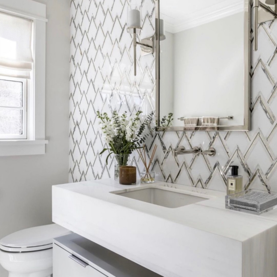 When can we move in?!? A dream powder room.