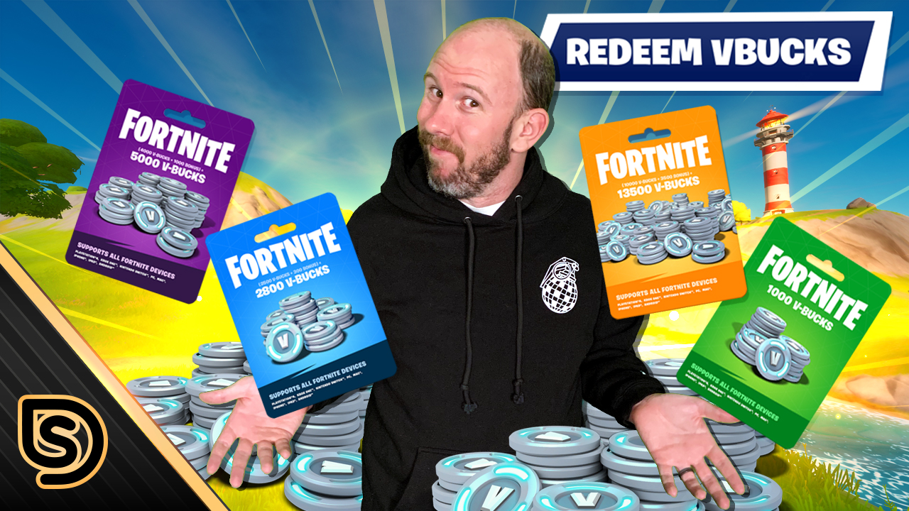 Squatingdog Here Is The Ultimate How To Video On Everything V Buck Gift Card Related I Collaborated With Fortnitegame To Make Sure That When These Codes End Up In Your Possession