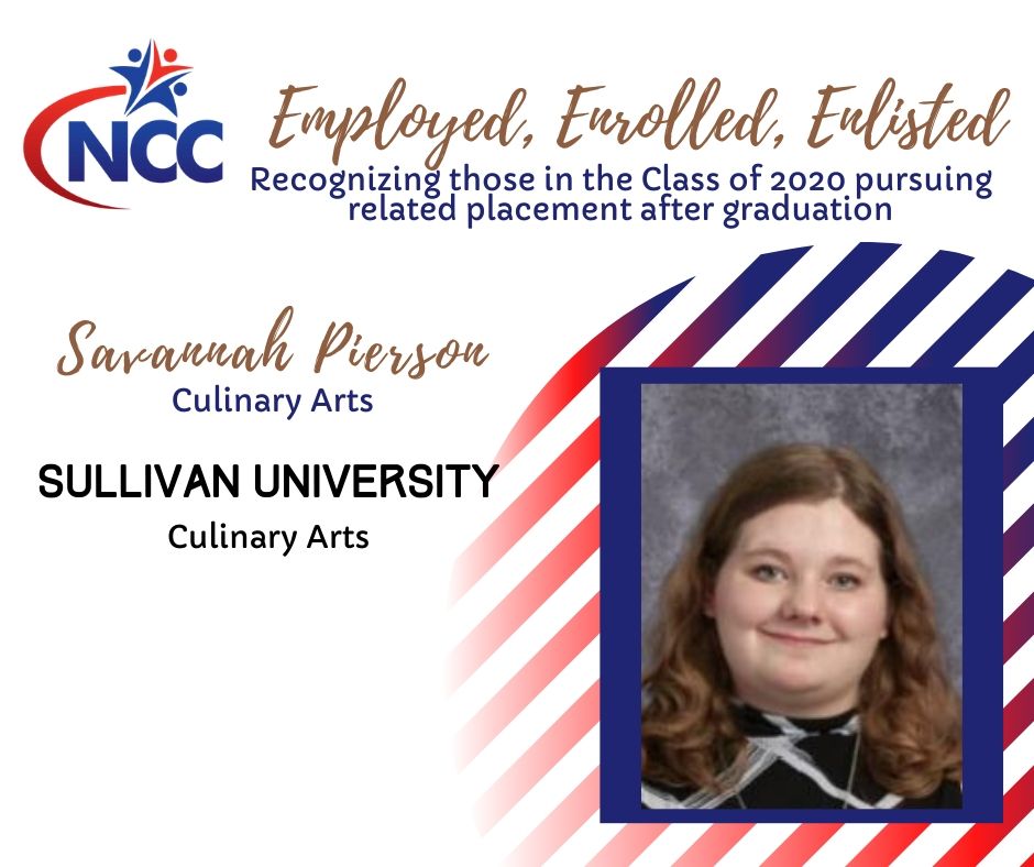 NCCRocks's tweet photo. We are so proud of our NCC seniors moving on to related placement after graduation. We will be posting a few seniors each day. Please help us congratulate them on their future endeavors. Seniors: Please check your email for the form Ms. Sherley sent out. #NCCRocks https://t.co/aXTHKFHVcT
