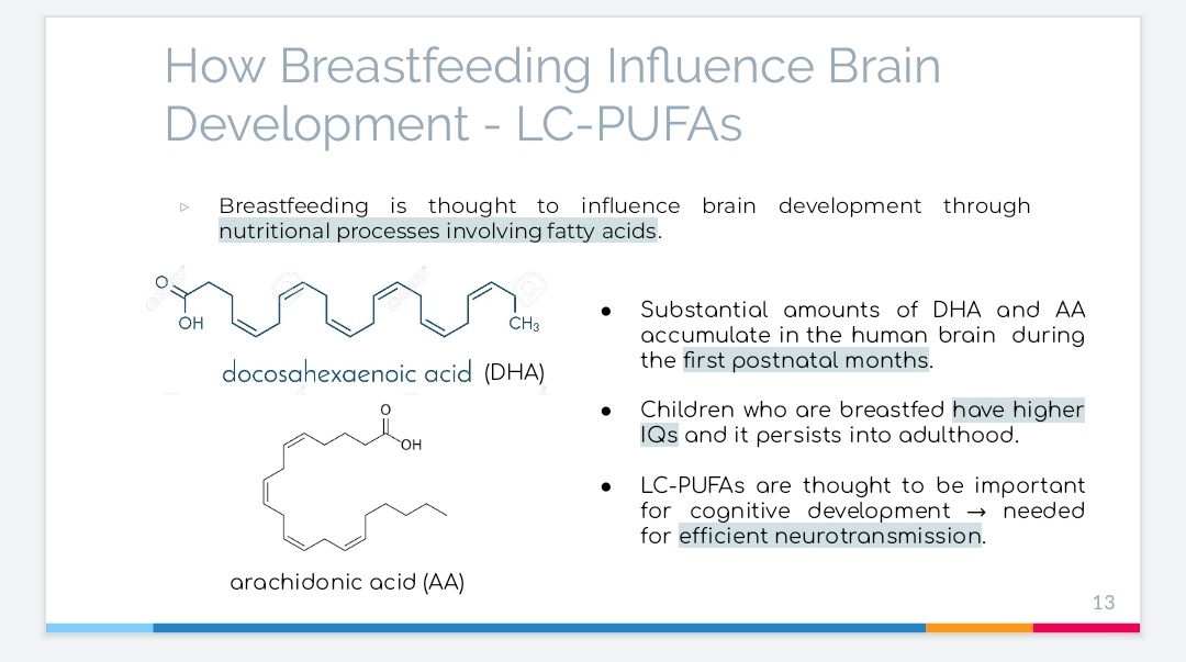 i learned DHA during a course talking about how breast-feeding actually improves brain development or not!! basically DHA is a long chain-poly unsaturated fatty acid which in fact improves neurotransmission in our body(i made that slide for my class presentation sksksk)