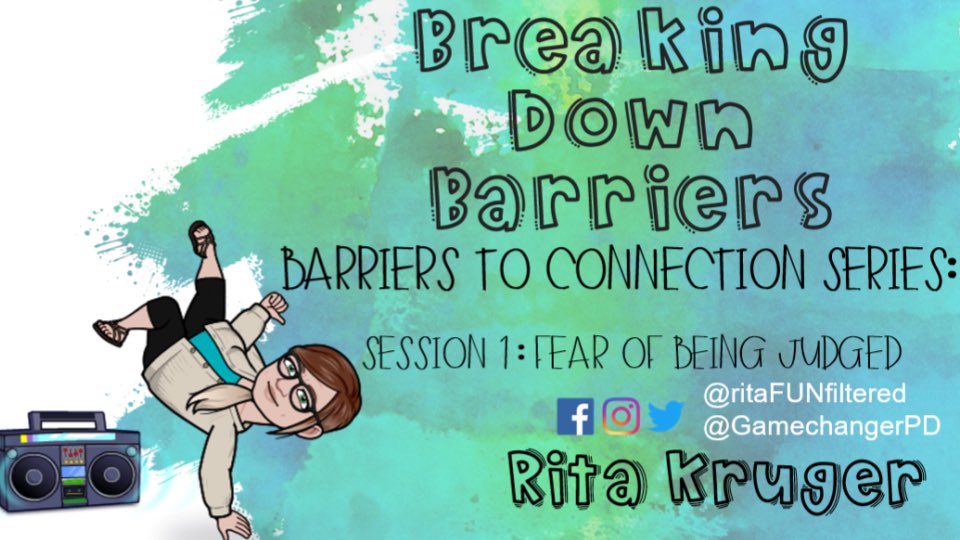 gamechanger_pd's tweet photo. Game Changer PD is thriller to have Rita FUNfiltered for even more fantastic PD!  Today’s session is below!  If you haven’t registered and want to register, please comment below and we will get you set up!  #gamechangerpd #breakingdownbarriers #educationpd https://t.co/PBsMyaDMSh