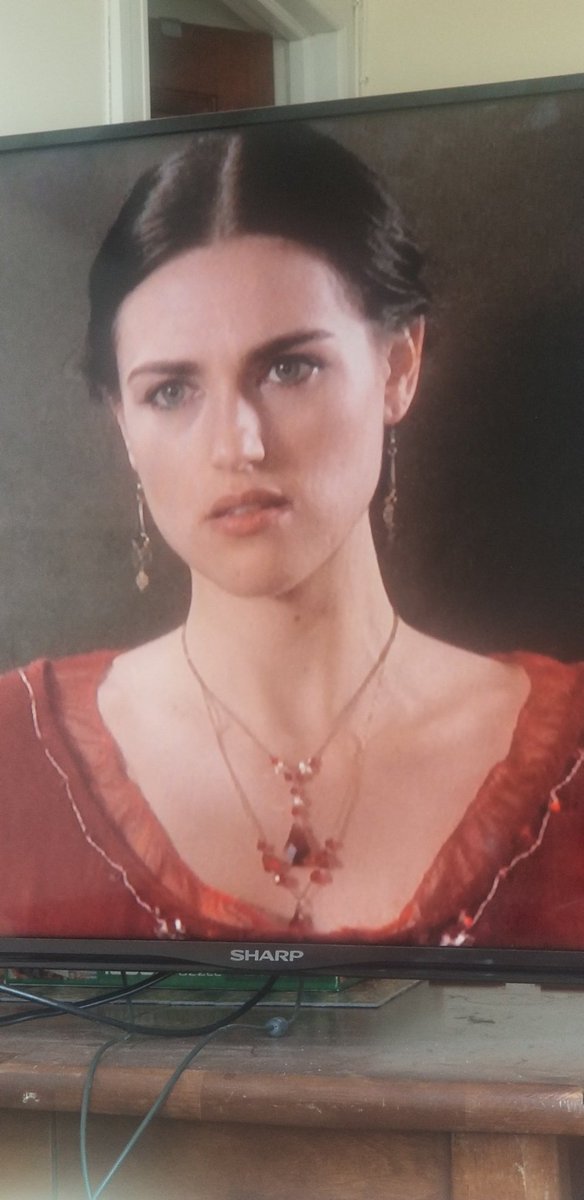 Red dress!  #PunkyWatchesMerlin  #Merlin