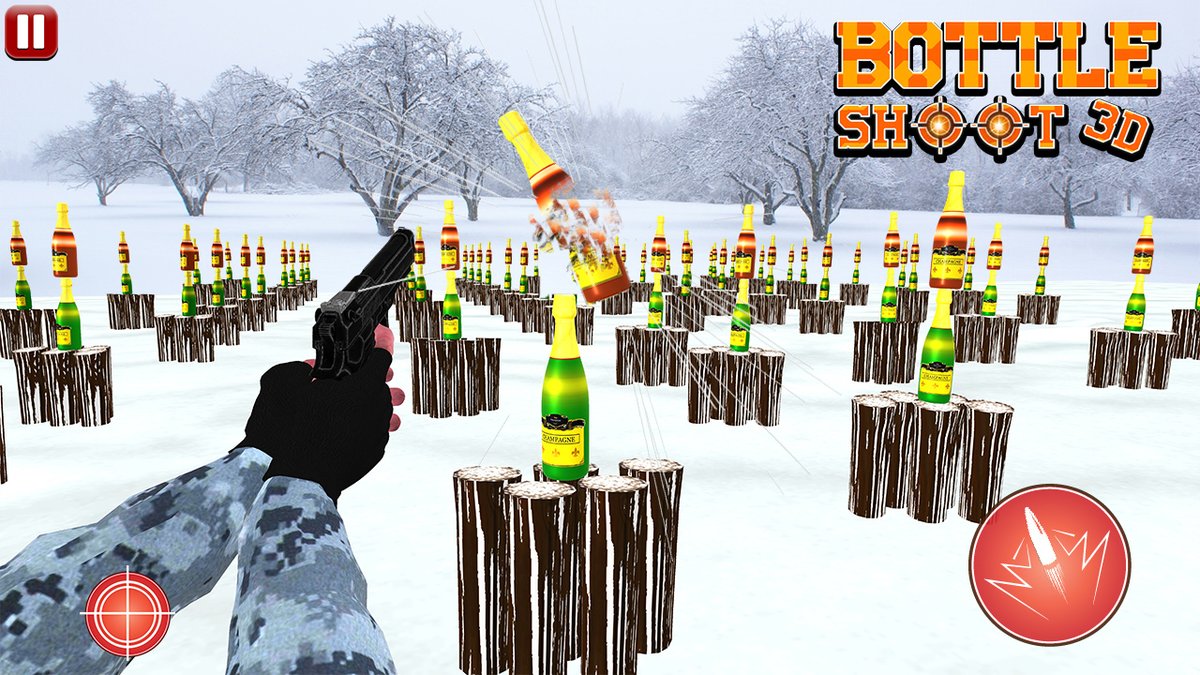GamePlayProd's tweet image. Targt Bottle Shoot Game Free to Downlaod at Play Store
 
play.google.com/store/apps/det…

#Target #Bottle #Shoot #Free #Shooting #game #bottlechallenge #bottlecapchallenge #shooter #shoot