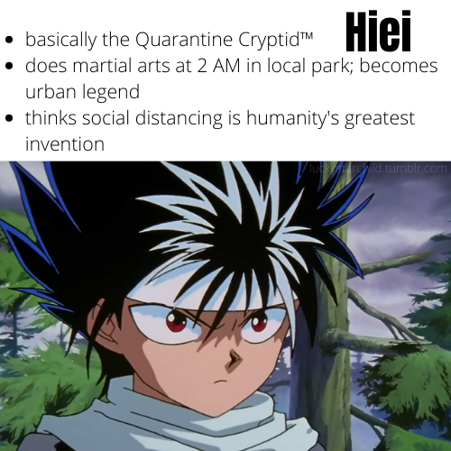 yu yu hakusho hiei, Tumblr