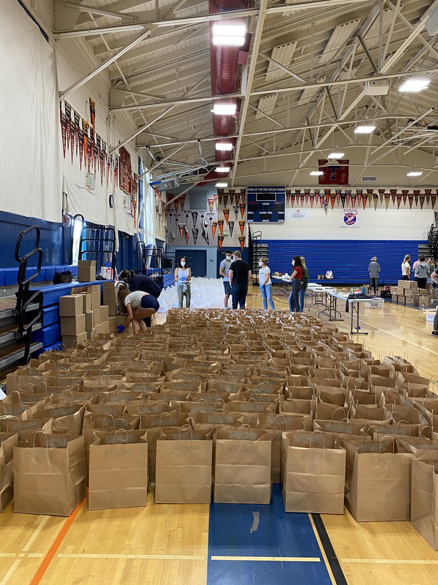 tamhigh's tweet photo. Another successful food pantry event. Thank you to all who volunteered. #tamunity https://t.co/5A0aHIK4TV