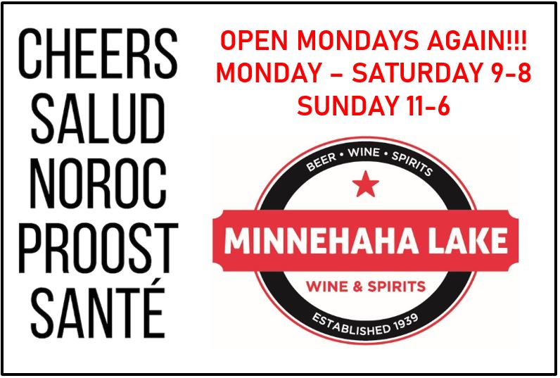 OPEN MONDAYS AGAIN STARTING MEMORIAL DAY!