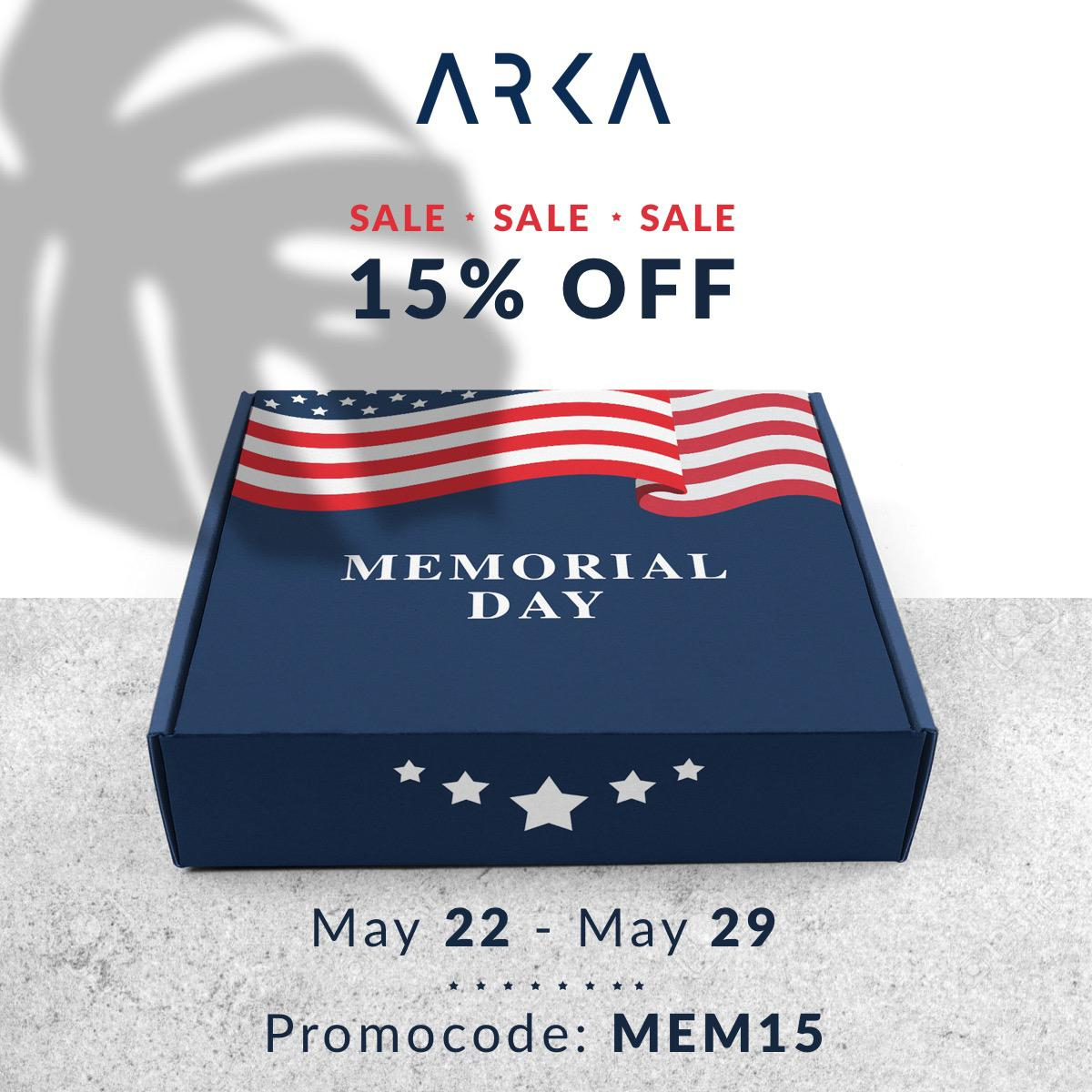 arkapackaging's tweet image. 15% OFF SALE! 🇺🇸🇺🇸🇺🇸

May 22nd - May 29th!

Use promo code MEM15

#decorativebox #packagingbox