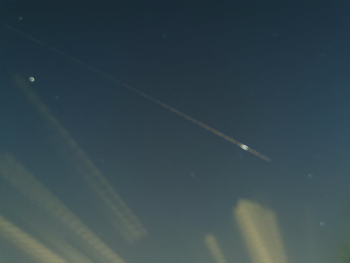 CLight70's tweet photo. @VirtualAstro managed to catch the flare on HTV-9 https://t.co/yYng2cOq5O