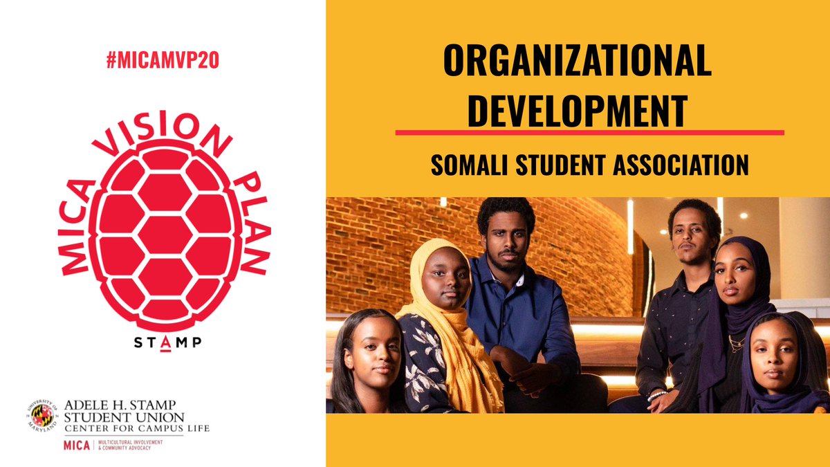 UMDMICA's tweet photo. @SSAUMD are being recognized as the MVP for Organizational Development #MICAMVP20 https://t.co/TkI3V2aPQE
