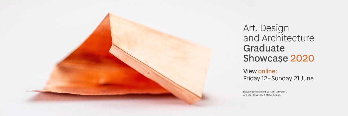 AnitaTaylor_'s tweet image. Thinking of our wonderful #DJCAD graduates this evening, and what should have been. Like them, I was looking forward to my first #DJCADDegreeShow. Join us on 12 June to celebrate their amazing achievements as we launch their graduate showcase, online. #DJCADGraduates2020 #DJCAD