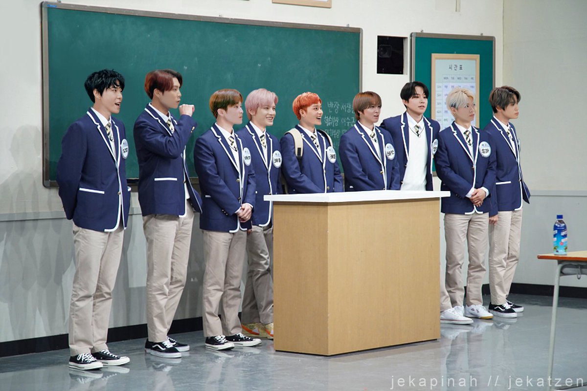 jekapinah's tweet photo. since we've been literally begging for 127 to guest on knowing bros and been given NOTHING...... i did a thing https://t.co/teahM5wAR2