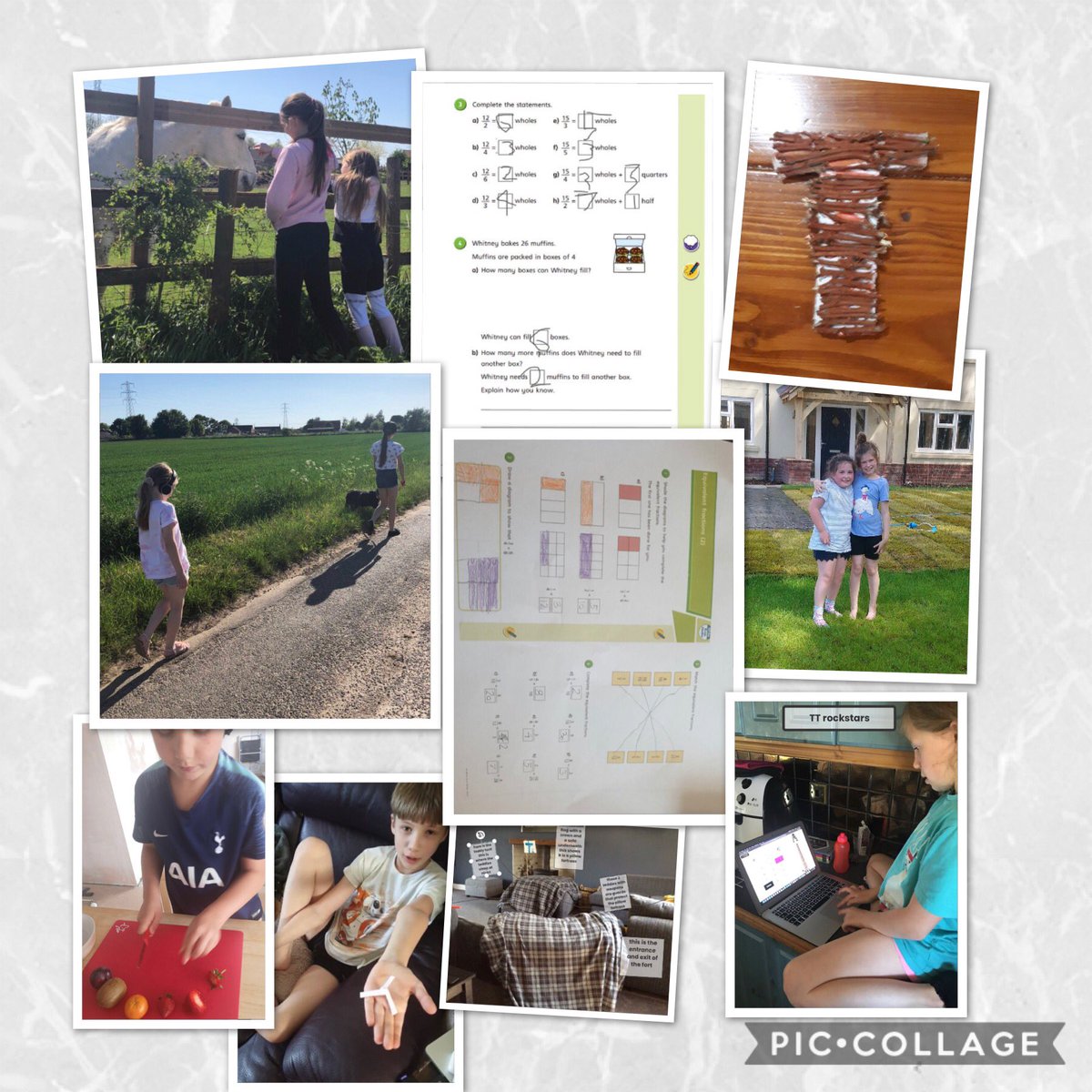 GosbertonAcad's tweet photo. Portugal Class have been busy this week. #Cooking #OutdoorClassroomDay #MakingHomeLearningFun https://t.co/qmAznV346G