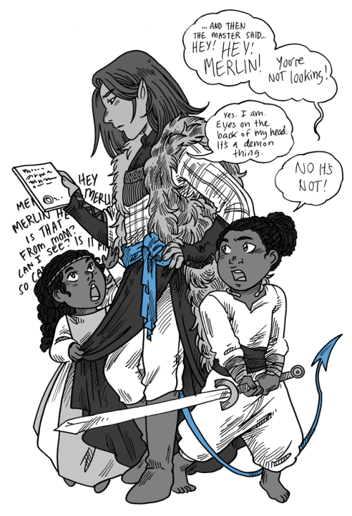 (I'm working on my own King Arthur comic, i'm so ready for the knight renaissance) 