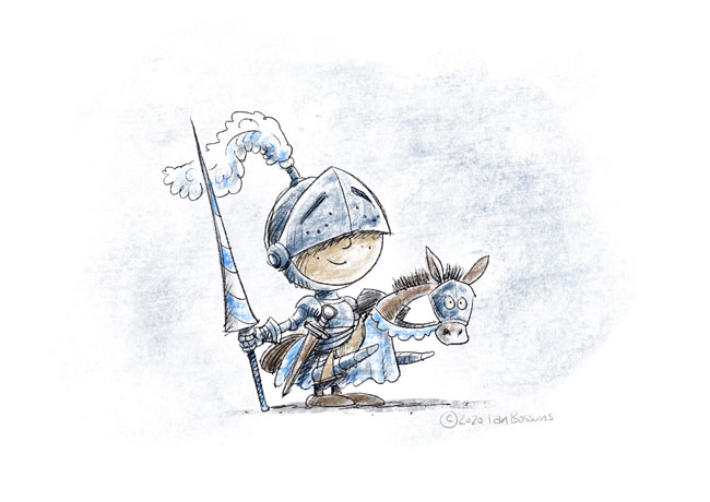 Ian_Bossons's tweet photo. Knight kid. 

#colour_collective #BritannyBlue @Clr_Collective https://t.co/GRNvb7de39