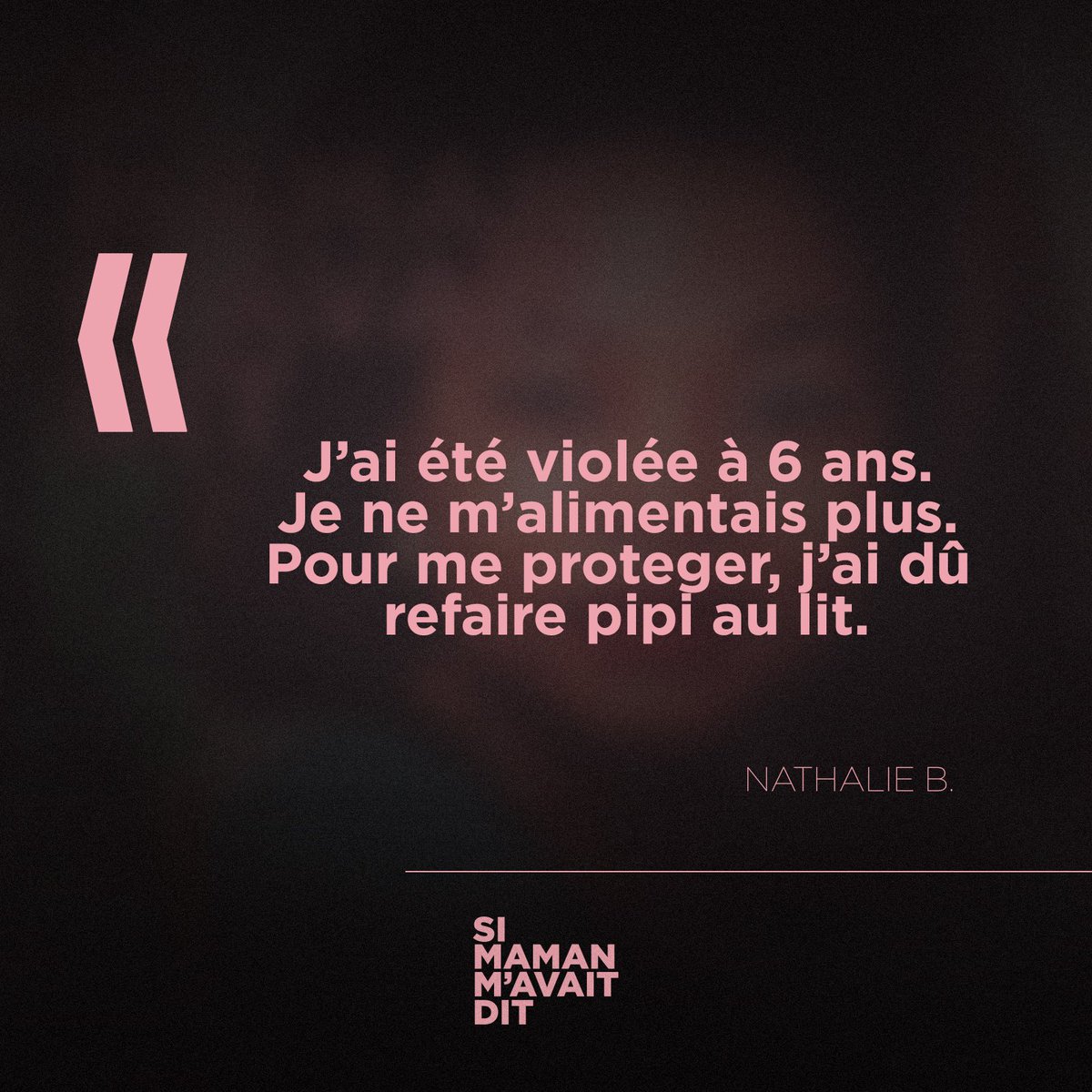 Voodart's tweet photo. « Maman, tu n’as pas été une amie, une oreille. Tu n’as pas eu le temps de nous écouter [...], de m’écouter. Maman tu ne m’as pas regardé dans les yeux pour voir ma douleur » Nathalie B  https://t.co/gaDWUSbgnp #SiMamanMavaitDit https://t.co/wRPZ4v9Wyc