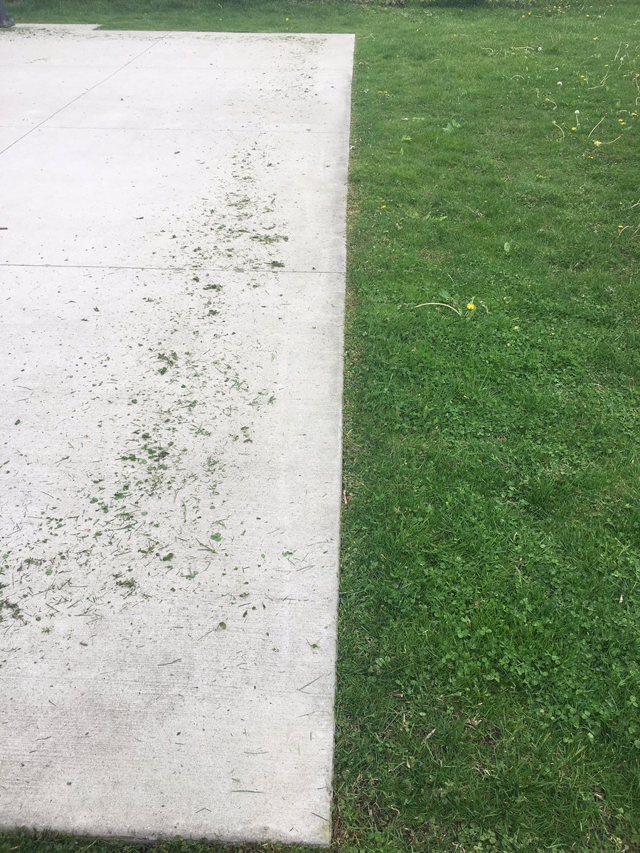 ArenaNorton's tweet photo. First project of the day getting ready for the invitational is weed whacking along the edge of the court. Take a look! https://t.co/m8IxEs0QQy