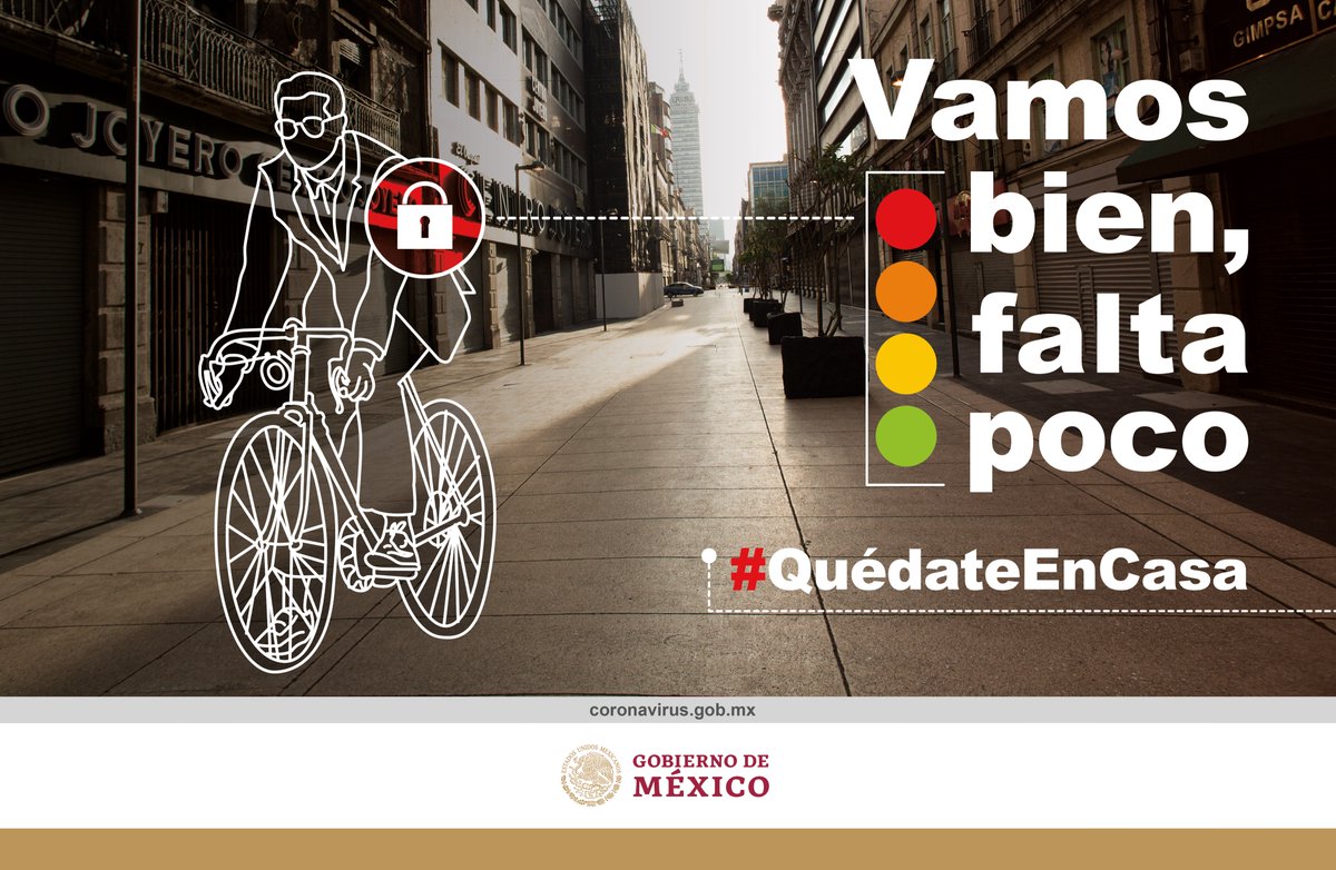 La Jornada Nacional de Sana Distancia aún no termina. Las autoridades locales nos indicarán cuando sea seguro salir. Sigue cuidándote y cuidándonos: #QuédateEnCasa
#FaltaPoco 🚦