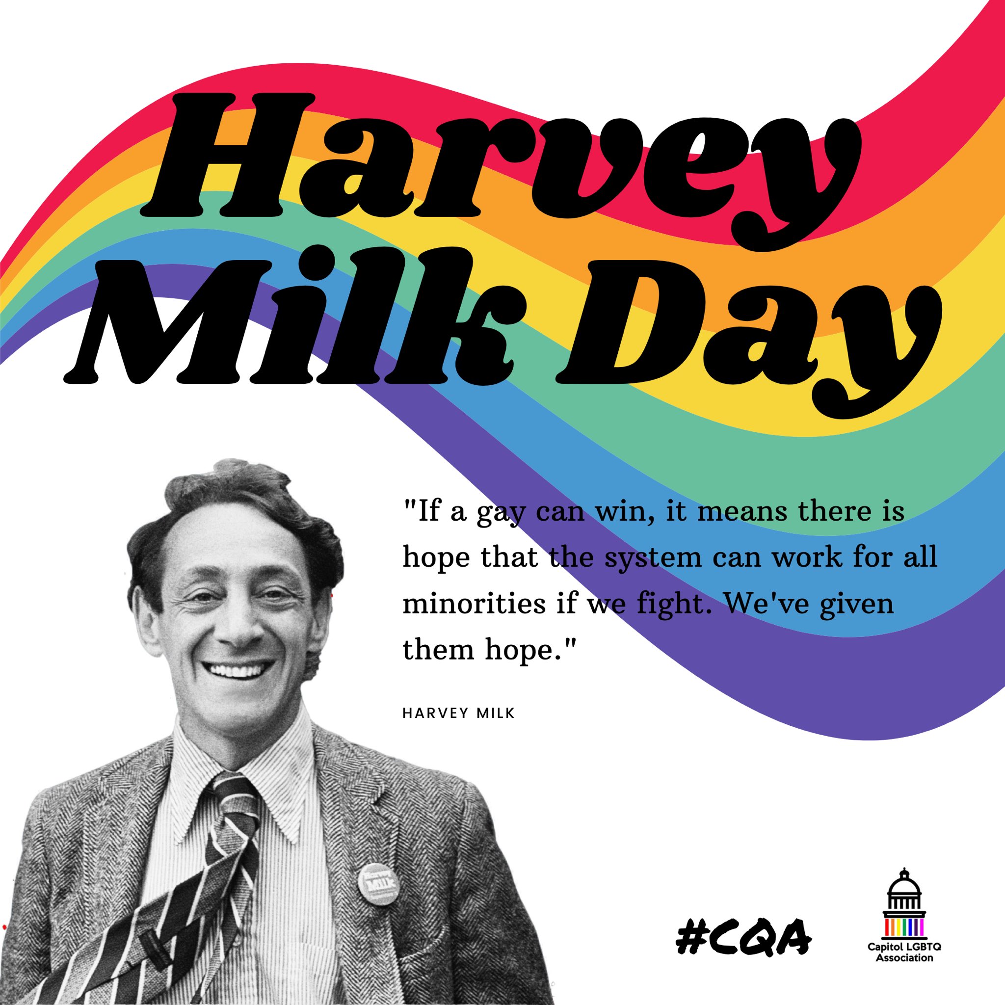 Happy Birthday Harvey Milk!  