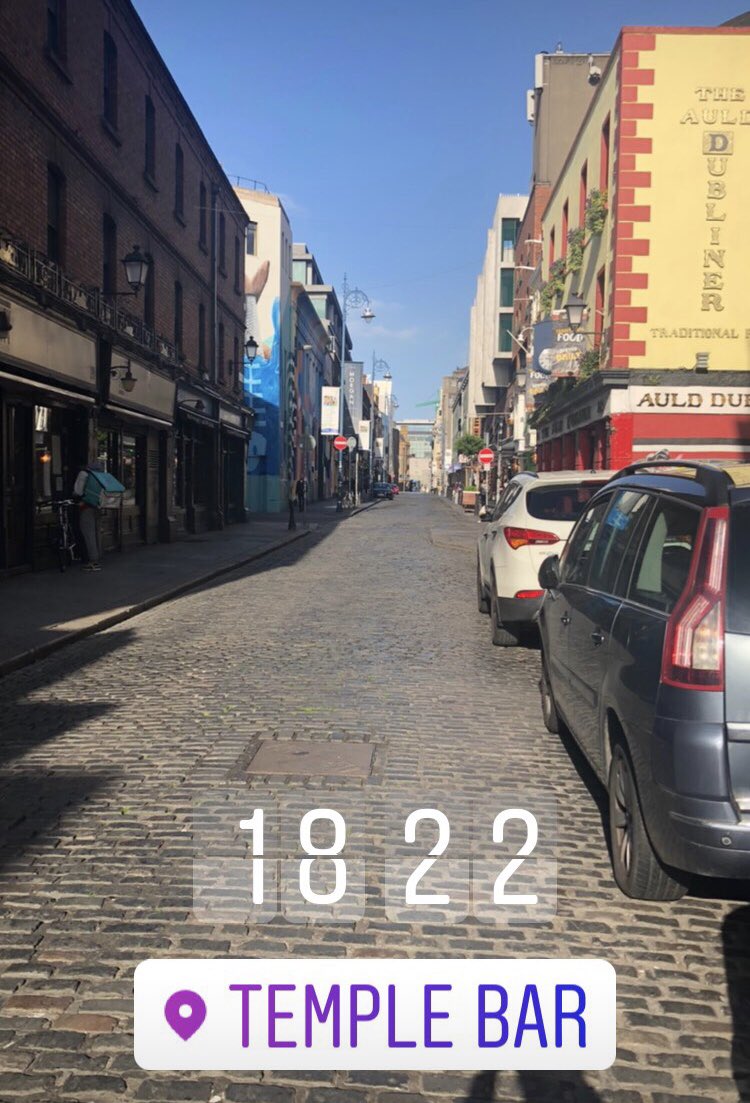 Flynnsey's tweet photo. Sad to see at this time of the evening #Templebar #Dublin #notasinner https://t.co/yuR1OIwYuA