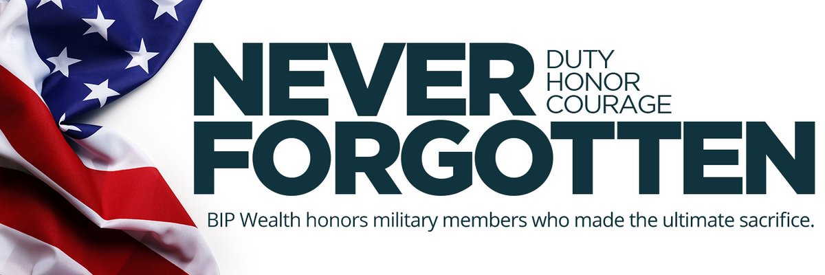 BIPWealth's tweet photo. At BIP Wealth, we honor military members who made the ultimate sacrifice this Memorial Day. https://t.co/yBXxGA0Fza