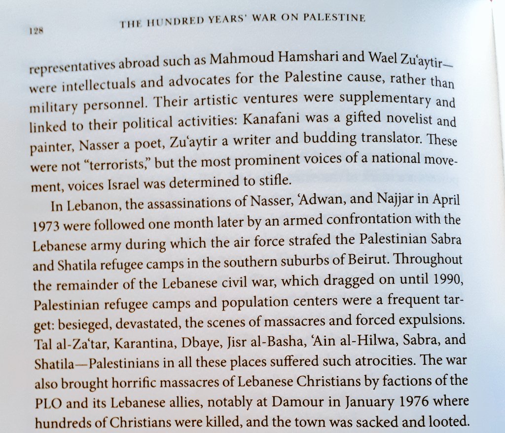 Its long-standing policy of liquidating the Palestinian leaders, inherited from the Zionist movement during the late Mandate period, aimed at eliminating the Palestinians in reality .. Assassinations were thus a central element in Israel's ambition to transform the entire country