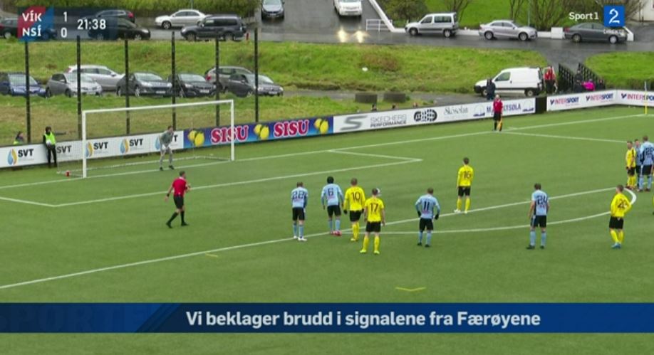 LarsJG's tweet photo. Selvfølgelig AKKURAT når det blir straffe og mulighet for 1-1 i kampen. Erre mulig, LOL #2fær #2faer #tv2 @TV2Wikestad  #kafaenestillingano? https://t.co/qIEVAvGQJt