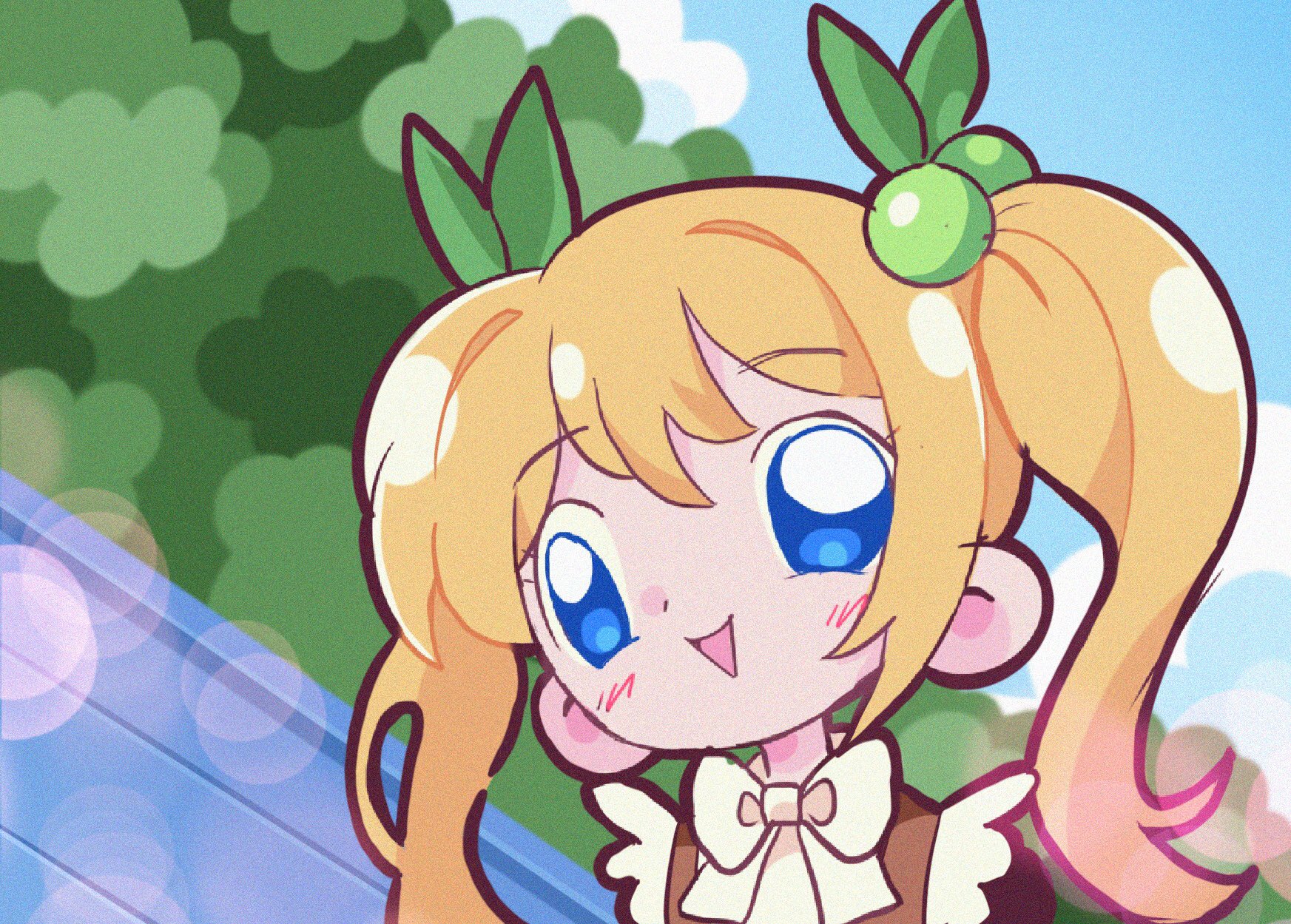Anime girl on sale with pigtails