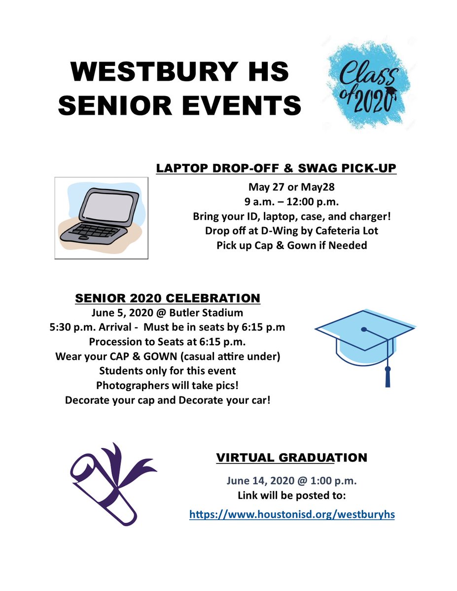 WGocenter's tweet photo. Important information for seniors. Please RT and share! @WHSCof20 @WHS_HUSKIES https://t.co/k2mb4ZlHOq