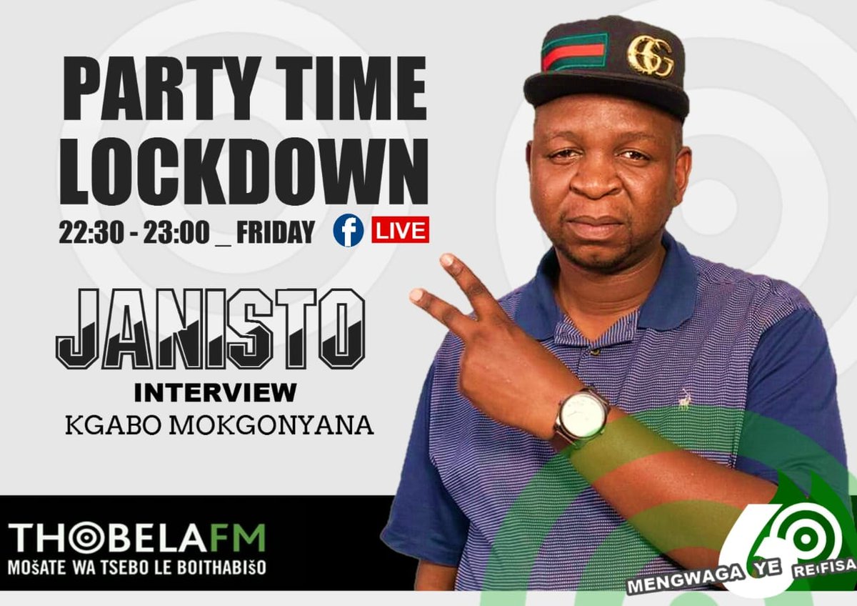 TerminationP's tweet photo. Janisto (The Terminator) on Thobela FM tonight... #Tjebanna
#MotshwareBjaleKaLekhoba
#Janisto
#VillagerSa
#MasterBetho
#TerminationRecords https://t.co/IHGK6VM3tn