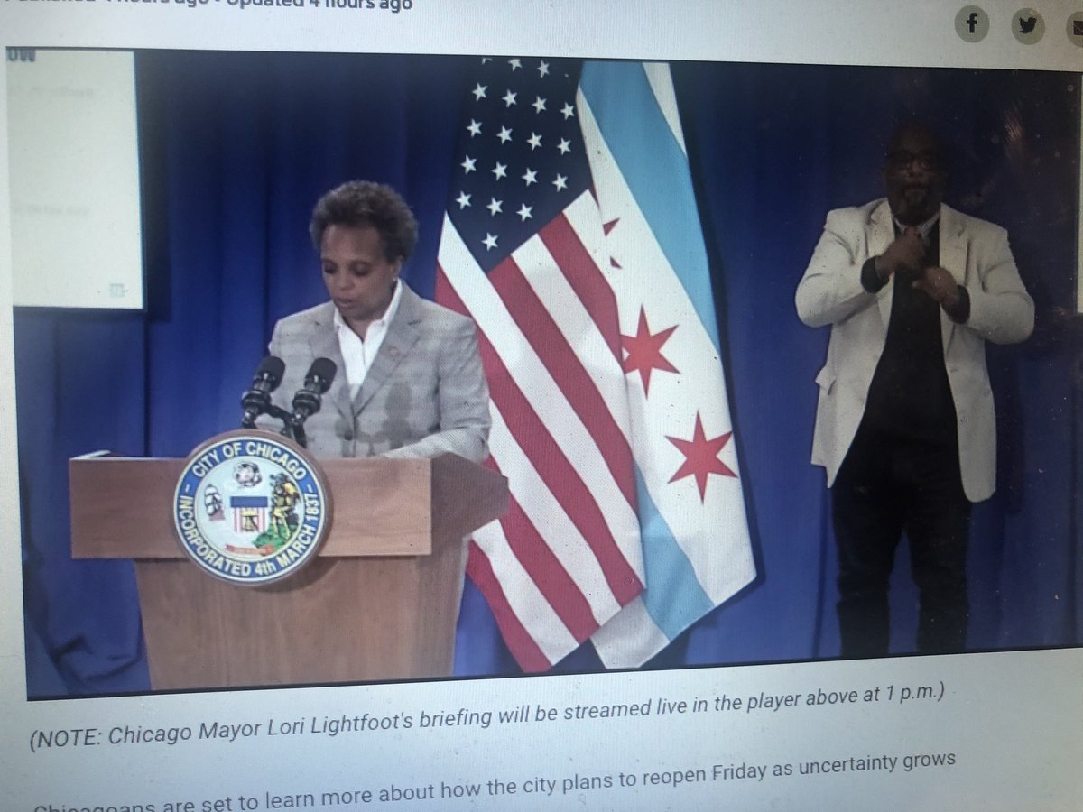 The moment <a href="/chicagosmayor/">Mayor Brandon Johnson</a> mentioned <a href="/garrycooperjr/">Garry Cooper 🌎🔄♻️</a> CEO of <a href="/RheaplyInc/">Rheaply</a> partnership to provide PPE marketplace for Chicago. Forever proud of this team ! Maybe also a little teary 👏🔥@1871Chicago