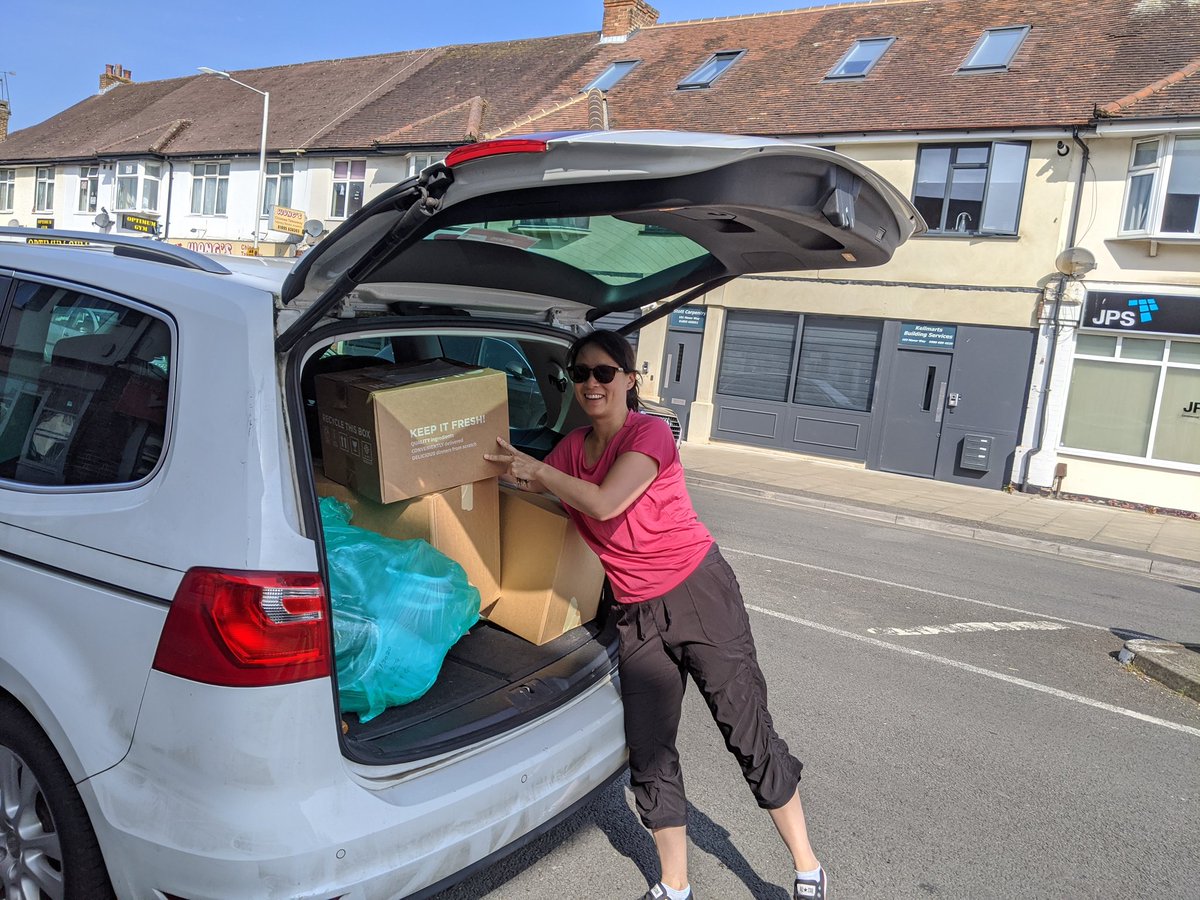 Two of the most inspirational women in my life right now. <a href="/WisniackiFiona/">Fiona Wisniacki💙</a> and <a href="/angelat222/">Angela Chan</a>. A doctor and and a nurse load up their cars weekly so that their colleagues can have scrubs to wear.  <a href="/HillingdonNHSFT/">The Hillingdon Hospitals</a> #scrubsforhillingdon 
<a href="/OfficialFTLOS/">fortheloveofscrubs@outlook.com</a>