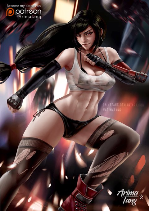 1 pic. #TifaLockhart spicy versions

full res, steps, nsfw, multiple variants, psd, brushes, vid-process
