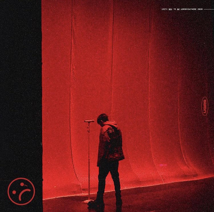 the design:we can see changmo standing on stage behind closed curtains, his head down. this fits with the message of the song that no matter what it may look like on the outside, we never know what goes on behind the scenes and being successful doesn’t always mean being happy
