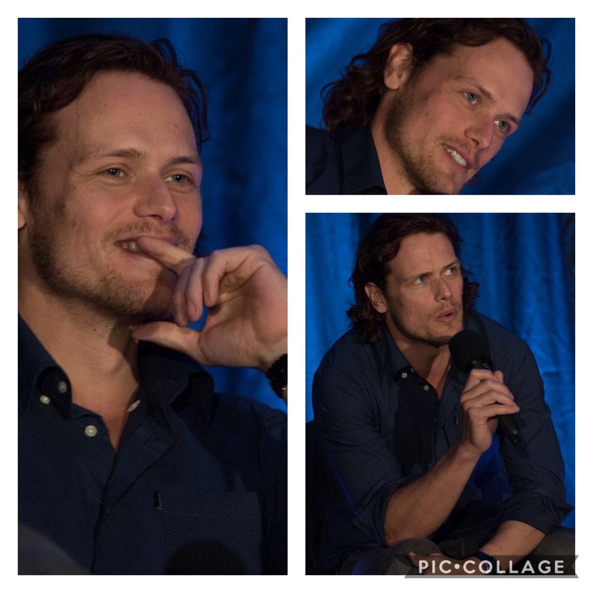 rachiejoy77's tweet photo. @bridgetNsusie @bhdinehart @SusieQZeeLove #DarkSamDay #SamHeughan #TheBridgetAndSusieShow #ThisDudeRocks https://t.co/h4q5wQgZBP