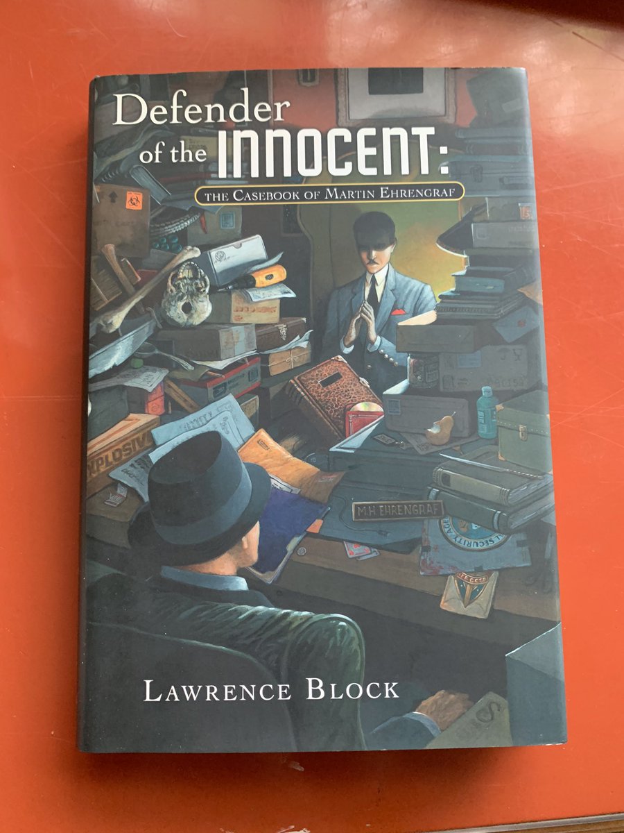 The Matthew Scudder series is  @LawrenceBlock’s greatest achievement.But he’s written so much other good stuff. This one’s as light as they come, a set of clever, black-hearted puzzles featuring a lawyer who stops at nothing to confirm his clients’ presumed, unlikely innocence.