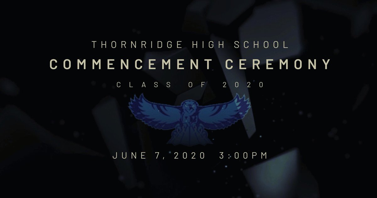 Thornridge205's tweet image. #ClassOf2020.. June 7th.. it’s going down! #WeAreTR