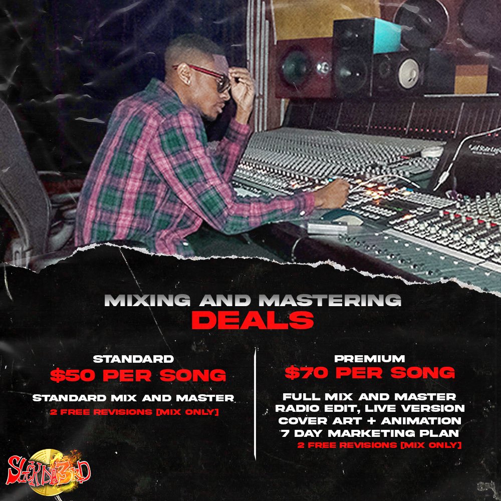 diditagain2025's tweet photo. ๐ช๐พ๐ช๐พ๐ช๐พ mixing and mastering deals! share if you know someone whoโs looking for professional sounding mixes!! #mixing #engineer #mixingandmastering #atl #atlanta #atlengineer #atlantaengineer #atlstudio #atlantastudio #atlrapper #atlantarapper https://t.co/jrHW2h99SH