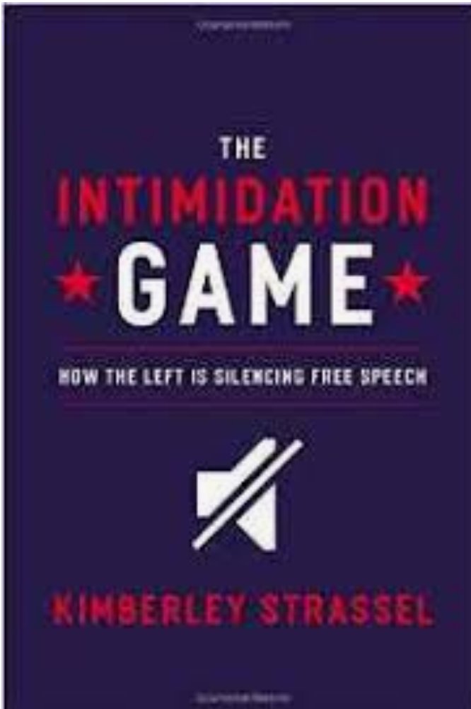 But Kimberly Strassel's book, the Intimidation Game, at least admits that their victims exist: a LOT of them. She works for the  @wsj. She may not be honest about why it began (describes congress as divided instead of united and voting as one, which they most definitely are.) But-