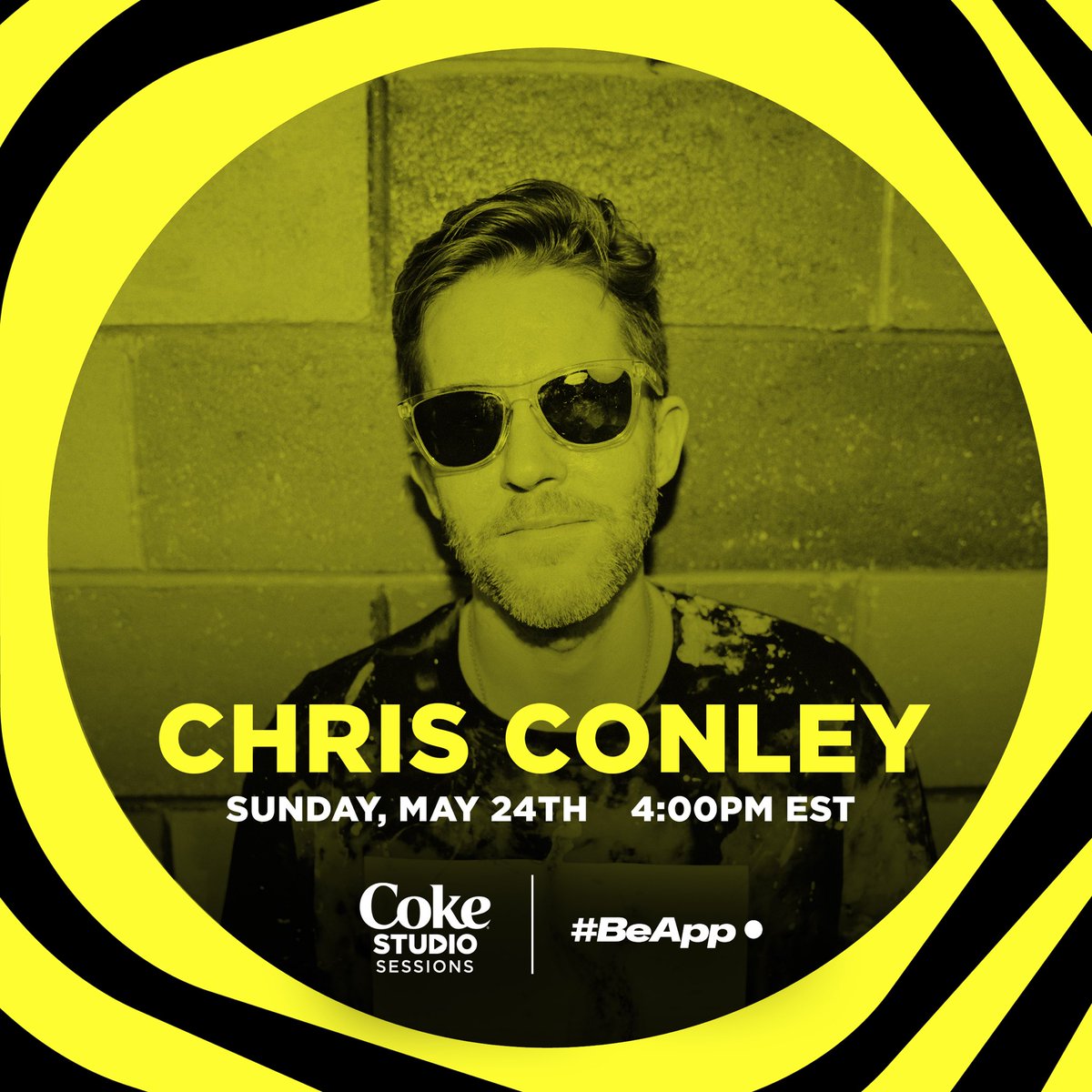 see you sunday / getbe.app.link/chrisconley