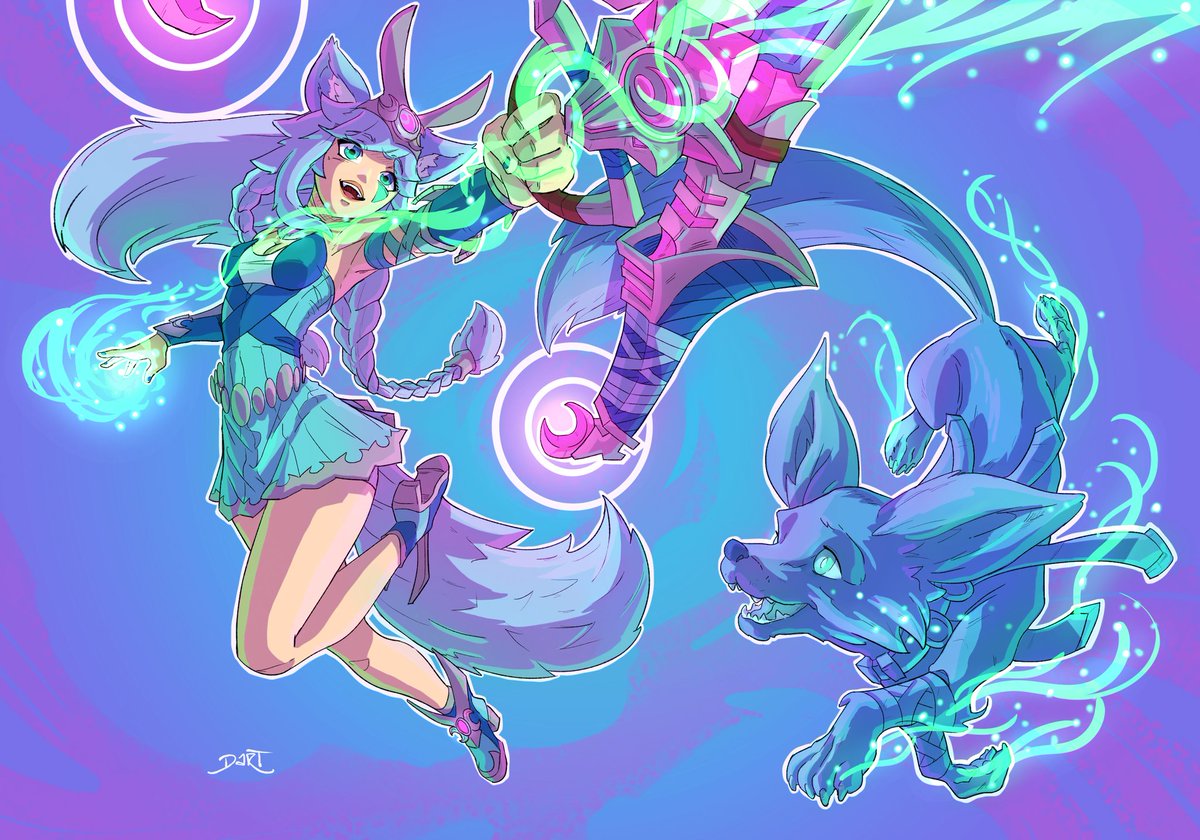 Paladins Io & Luna. 