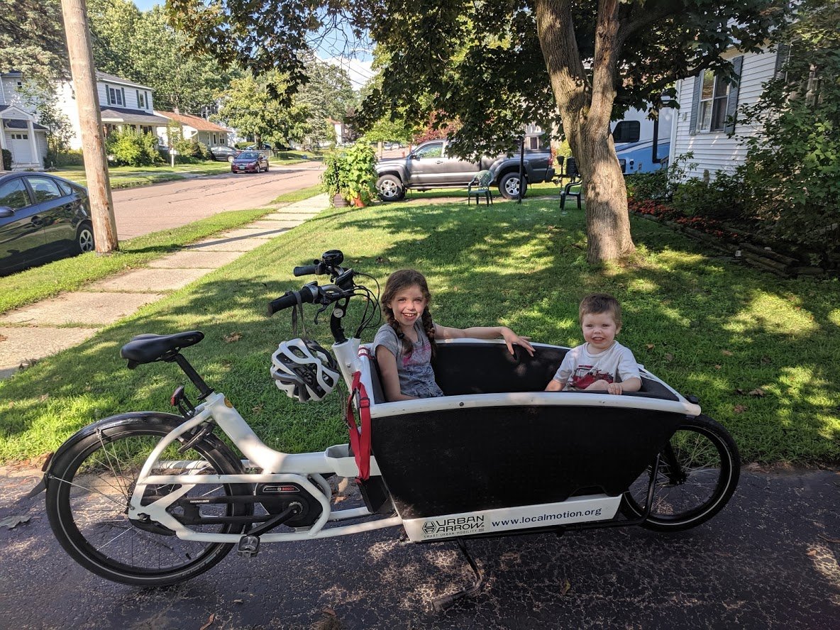LocalMotionVT's tweet photo. Would an e-bike make your life easier? Find out for free! 

 Local Motion’s Burlington-based E-bike Lending Library is now open for 2020. COVID safety protocols will be followed to ensure customer and staff safety.  

Reserve an e-bike here: https://t.co/zg12gG4dpa https://t.co/7ROGC4L3xn