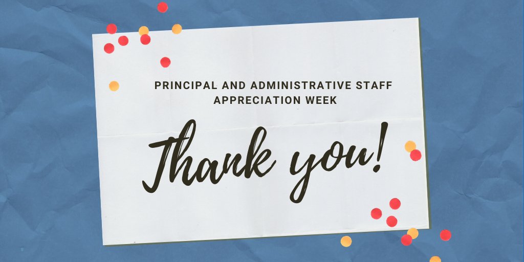 We are so thankful for our amazing leaders! To help celebrate Principal and Administrative Staff Appreciation Week, tell us what makes your favorite principal or administrator awesome! #WeArePSD