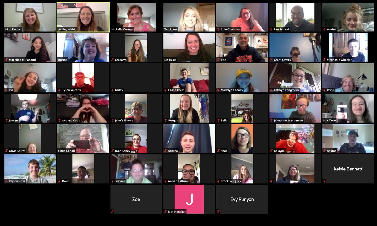 There wasn’t a better way to end a school year than a Zoom Awards and Talent Show put on by the 7th grade staff. Great staff and great group of students to be a part of. #itallmattersatRVMS