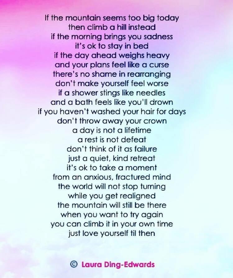 Lynz2090's tweet photo. Saw this on the #pandasfoundation Facebook and had to share. Look after your mental health it’s so important. https://t.co/QuHfXLwVSr