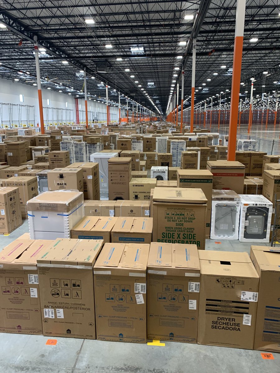 1500 appliances today ⁦<a href="/THD_MDO5823/">Dallas MDO 5823</a>⁩! took up every lane end to end