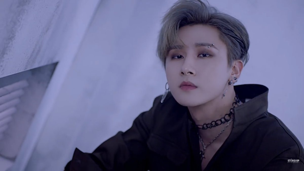 Changkyun, son of HadesDefinitely was an outcast at some point but ended up on a quest with Kihyun and Hyungwon who now refuse to leave him alone, definitely gets babied by the Aphrodite cabin but fights well enough to be respected by the Ares cabin